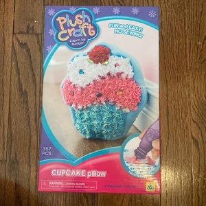 Plush Craft Cupcake Pillow